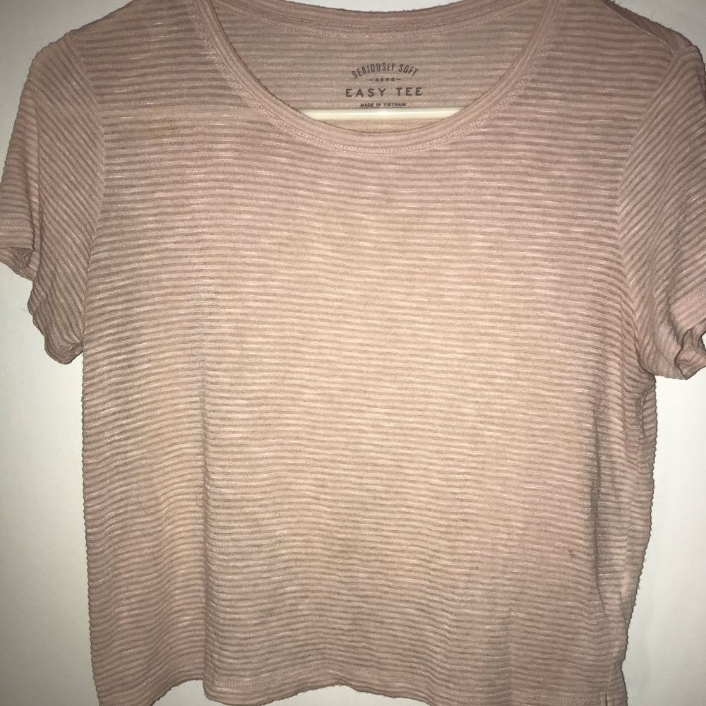 Aéropostale Seriously Soft Easy Tee Pink XS